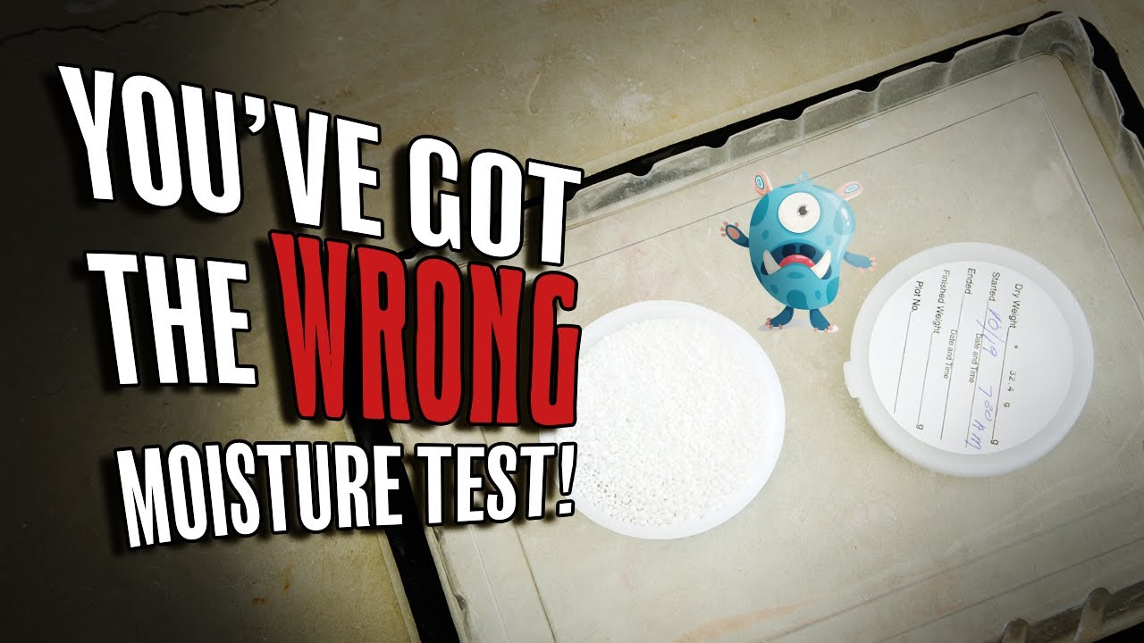 What's the #1 misconception with measuring moisture in concrete?