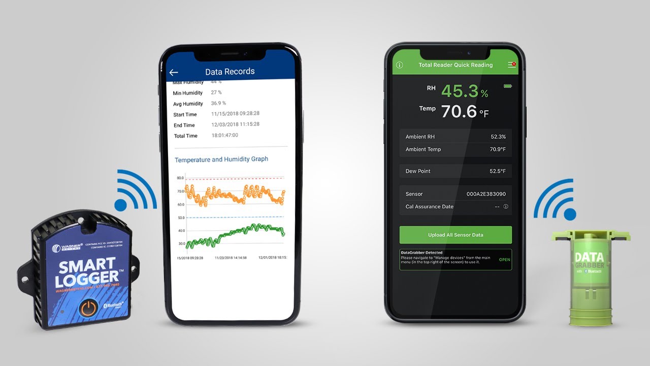 Wagner Meters Bluetooth Products Automatically Pairs